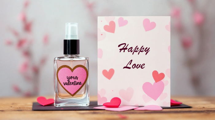 A scrapbook-style card with Polaroid snapshots, cute stickers, and doodles, capturing the best moments together.