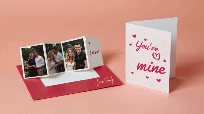 A tiny couple flipbook filled with special moments, flipping through to relive the best memories together.