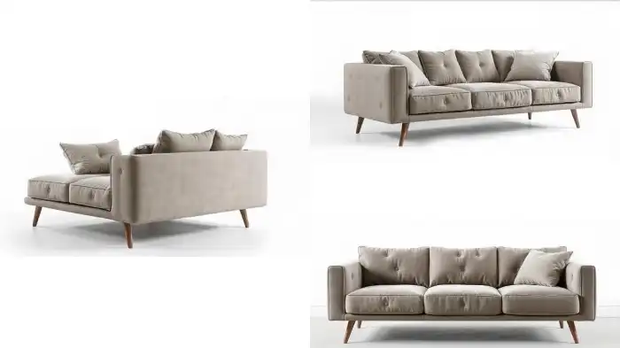 A collage of product shots captured from all angles for a 360-degree view.