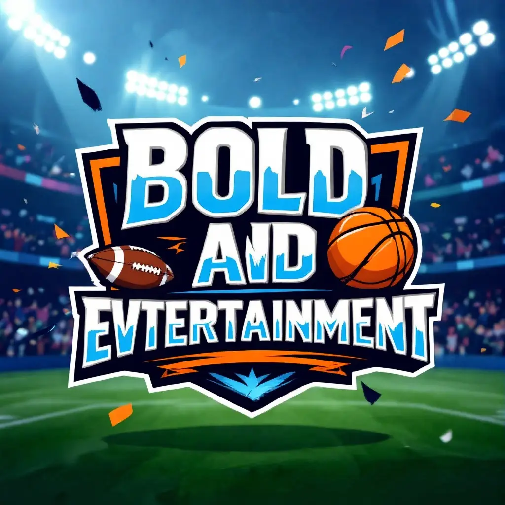 Bold and energetic AI-generated sports and entertainment logo designs