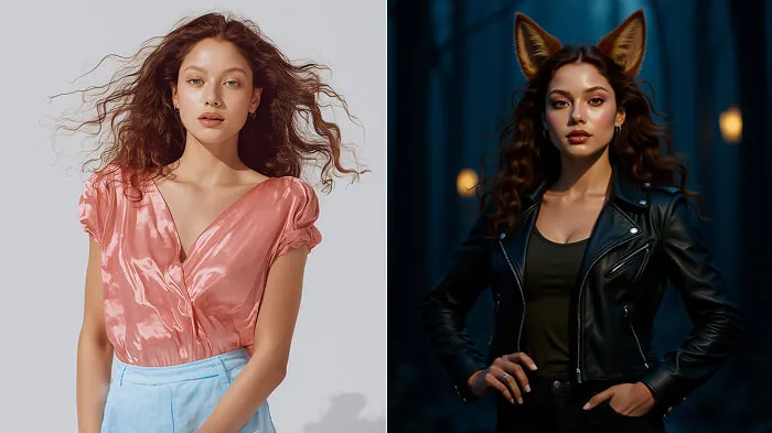 Anthropomorphic animal character portrait with soft lighting and detailed fur.